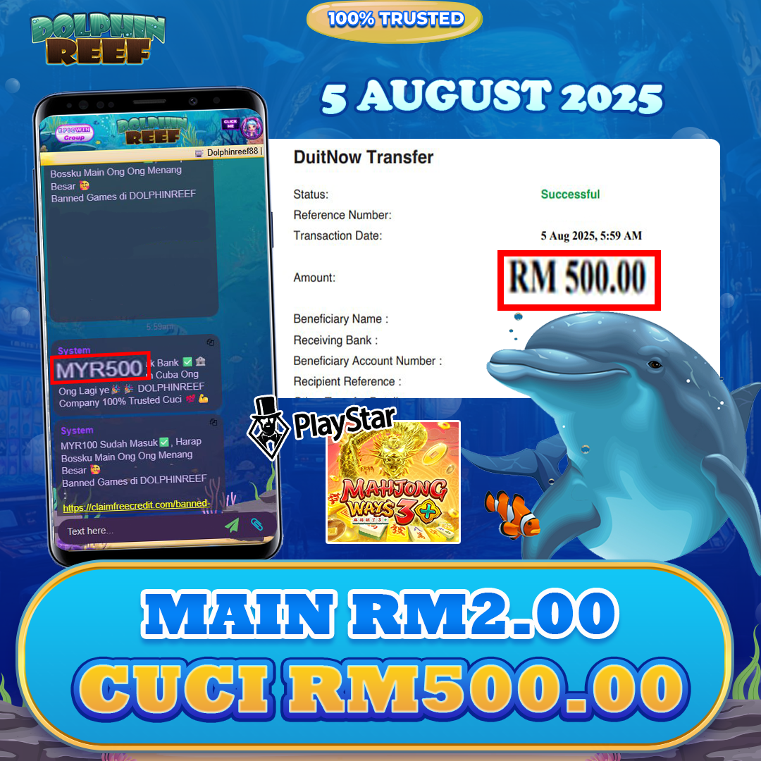 DolphinReef88 x PlayStar : Mahjong Wins 3