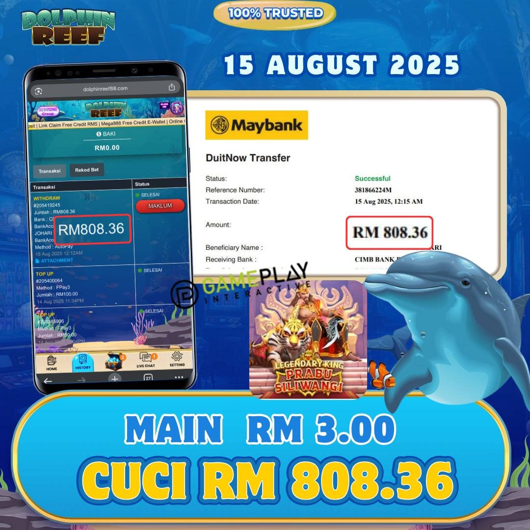 DolphinReef88 x GAME PLAY : Legendary King Prabu Siliwangi